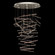 Elevate LED Pendant in Silver Leaf (48|895840151ST)