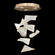 Elevate LED Pendant in Gold/Blank Pages (48|895640271ST)