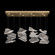 Elevate LED Pendant in Gold/Frozen Pages (48|894840262ST)