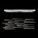 Elevate LED Pendant in Silver/Ebony Stardust Spires (48|894840142ST)