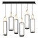 Delphi LED Pendant in Black/Gold (48|8931403ST)