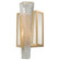 Crownstone One Light Wall Sconce in Gold w/Textured Linen Inserts (48|89115021ST)