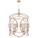 Cienfuegos Six Light Chandelier in Gold (48|88984031ST) Cienfuegos Six Light Chandelier in Gold (48|88984031ST)
