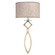 Cienfuegos One Light Wall Sconce in Gold Leaf w/White Fabric Shades (48|887950SF31)