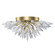 Lily Buds Four Light Flush Mount in Gold (48|8836401ST)
