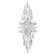 Lily Buds Two Light Wall Sconce in Silver (48|883550ST)