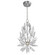 Lily Buds Three Light Chandelier in Silver (48|881540ST)