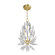 Lily Buds Three Light Chandelier in Gold (48|8815401ST)