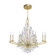 Lily Buds Eight Light Chandelier in Gold (48|8812401ST)