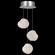 Vesta LED Pendant in Silver w/White Glass (48|86624011LD)