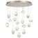 Natural Inspirations LED Pendant in Gold w/Clear Quartz Glass Drops (48|86284023LD)