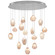 Natural Inspirations LED Pendant in Silver w/Clear Quartz Glass Drops (48|86284014LD)