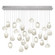 Natural Inspirations LED Pendant in Silver w/Clear Quartz Glass Drops (48|85364013LD)
