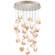 Natural Inspirations LED Pendant in Gold w/Clear Quartz Glass Drops (48|85324024LD)
