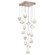 Natural Inspirations LED Pendant in Gold w/Clear Quartz Glass Drops (48|85304023LD)