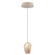 Natural Inspirations LED Drop Light in Gold w/Natural Quartz Glass Drop (48|85224027LD)