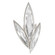 Marquise Two Light Wall Sconce in Silver (48|84925012ST)