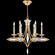 Marquise Six Light Chandelier in Gold (48|84354022ST)