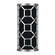 Allegretto Two Light Wall Sconce in Silver Leaf w/Black Fabric & Silver Inner Lining Shade (48|816850SF42)