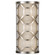 Allegretto Two Light Wall Sconce in Silver w/White Linen Shade (48|816850GU)