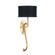 Allegretto One Light Wall Sconce in Gold Leaf (48|784650SF34)
