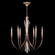 Trevi Six Light Pendant in Soft Bronze Ombre (48|7825403ST)