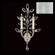 Crystal Laurel Two Light Wall Sconce in Silver (48|759750SF4)