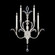 Beveled Arcs Four Light Wall Sconce in Silver Leaf (48|738650SF4)