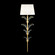 Beveled Arcs One Light Wall Sconce in Gold Leaf (48|738450SF3)