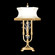 Beveled Arcs Three Light Table Lamp in Gold Leaf (48|738210SF3)