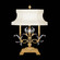 Beveled Arcs One Light Table Lamp in Gold Leaf (48|737910SF3)
