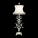 Beveled Arcs One Light Table Lamp in Silver Leaf (48|737810SF4)