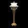 Beveled Arcs One Light Floor Lamp in Gold Leaf (48|737420SF3)
