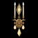 Encased Gems Two Light Wall Sconce in Gold (48|7291501ST)