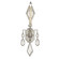 Encased Gems One Light Wall Sconce in Silver (48|7287503ST)