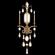 Encased Gems Three Light Wall Sconce in Gold (48|7270503ST)