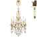 Encased Gems 24 Light Chandelier in Bronze (48|7094401ST)