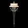 Beveled Arcs Two Light Wall Sconce in Silver Leaf (48|706950SF4)
