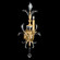 Beveled Arcs One Light Wall Sconce in Gold (48|704950SF3)