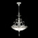 Beveled Arcs Three Light Pendant in Silver Leaf (48|704540SF4)