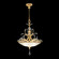 Beveled Arcs Three Light Pendant in Gold Leaf (48|704540SF3)