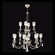 Eaton Place 12 Light Chandelier in Silver (48|5847402ST)