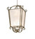 Marin Six Light Pendant in Black Metal,Antique Brass (57|266173)