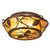 Whispering Pines Two Light Flushmount in Mahogany Bronze (57|262930)
