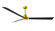 Alessandra - LK 72'' Ceiling Fan in Brushed Brass (101|AKLKBRBRBK72)