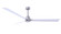 Alessandra 72'' Ceiling Fan in Brushed Nickel (101|AKBNMWH72)
