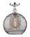 Edison One Light Semi-Flush Mount in Polished Chrome (405|6161FPCG121312SM)
