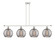 Ballston Four Light Island Pendant in White Polished Chrome (405|5164IWPCG121310SM)