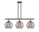 Ballston Three Light Island Pendant in Black Antique Brass (405|5163IBABG121310SM)