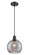 Ballston One Light Mini Pendant in Matte Black (405|5161PBKG12138SM)